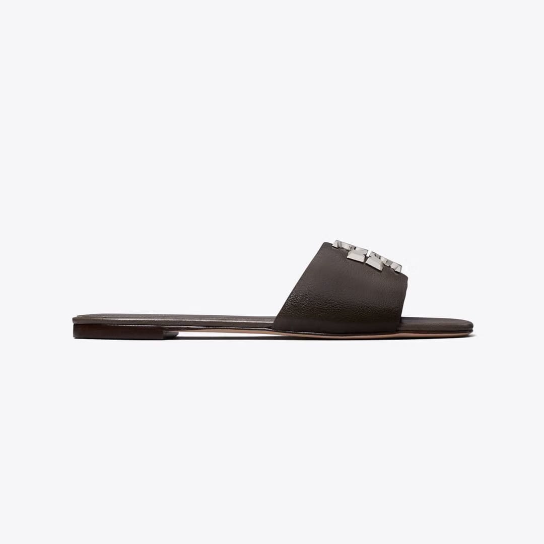Tory Burch Eleanor Slide CLAY / SILVER