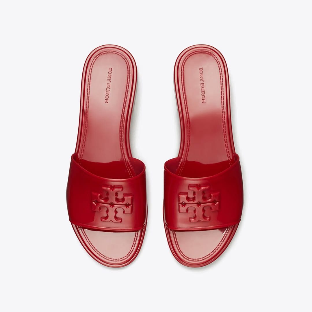 Tory Burch Eleanor Jelly Sandal TORY RED