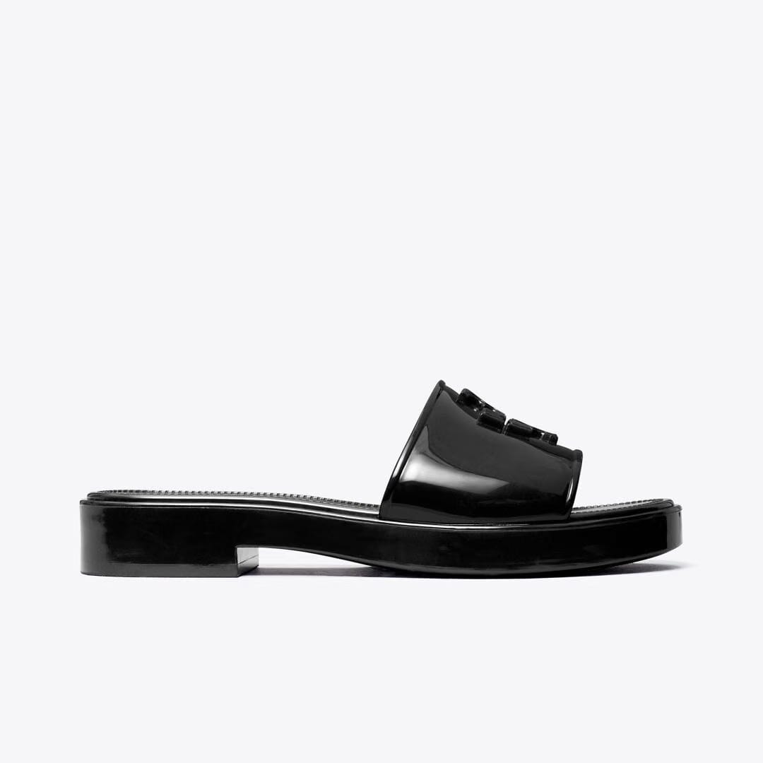 Tory Burch Eleanor Jelly Sandal PERFECT BLACK