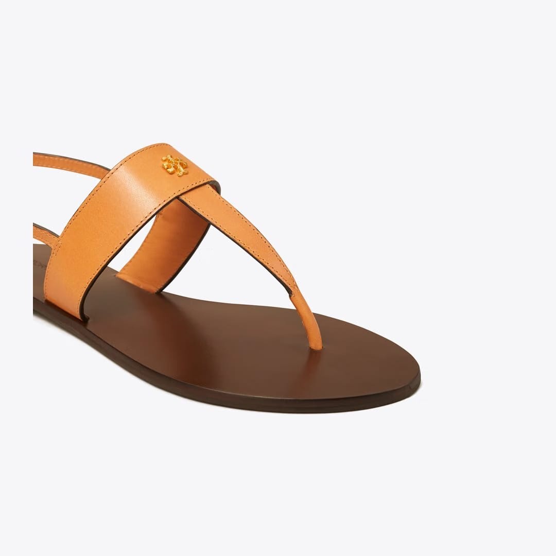 Tory Burch Capri Thong Sandal BRANDY