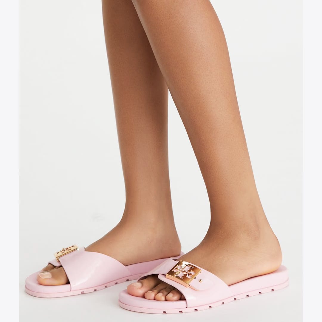 Tory Burch Mellow Slide ROSA CANDY / GOLD