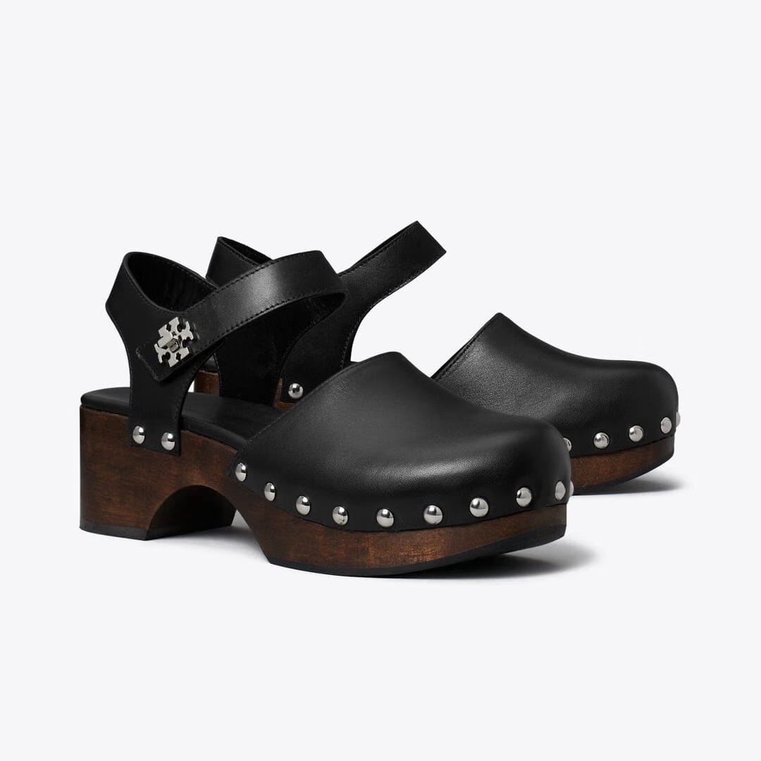 Tory Burch Turnlock Clog PERFECT BLACK
