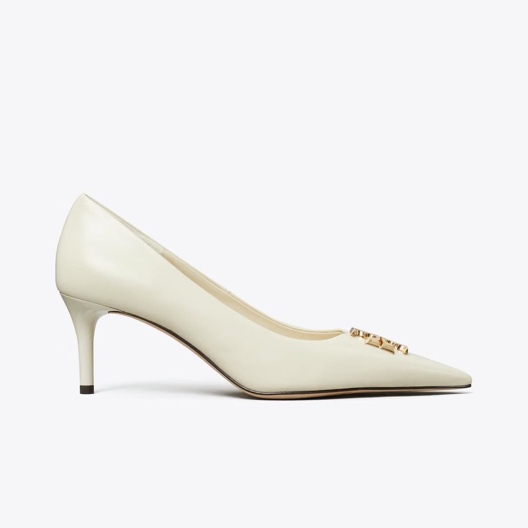 Tory Burch Eleanor Pump LIGHT CREAM / GOLD