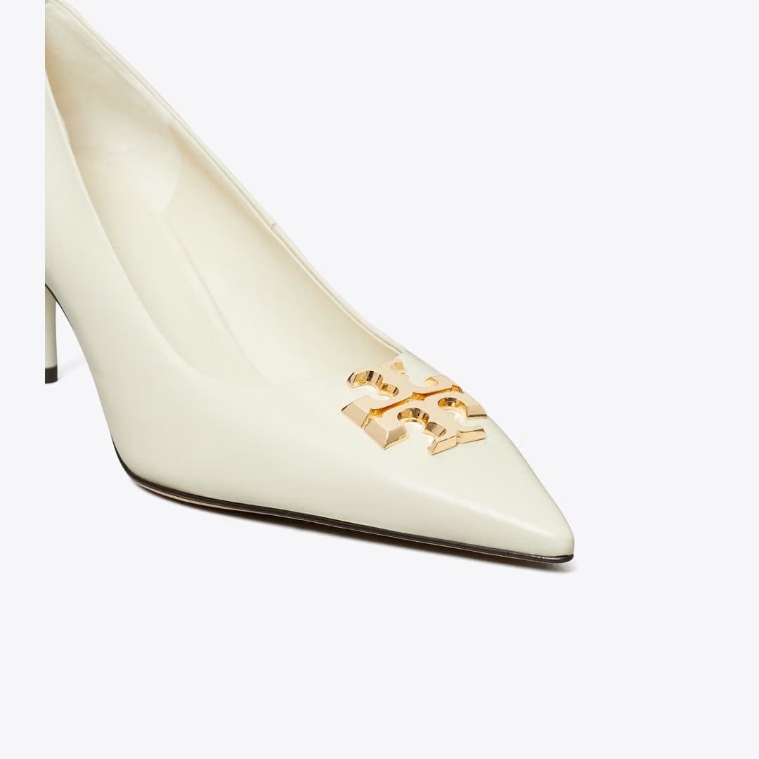 Tory Burch Eleanor Pump LIGHT CREAM / GOLD