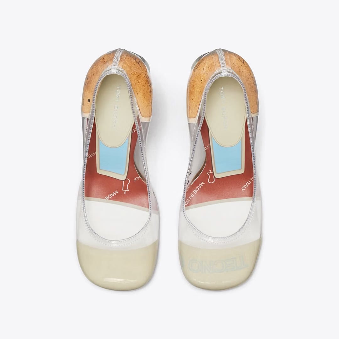Tory Burch Clear Pump CLEAR