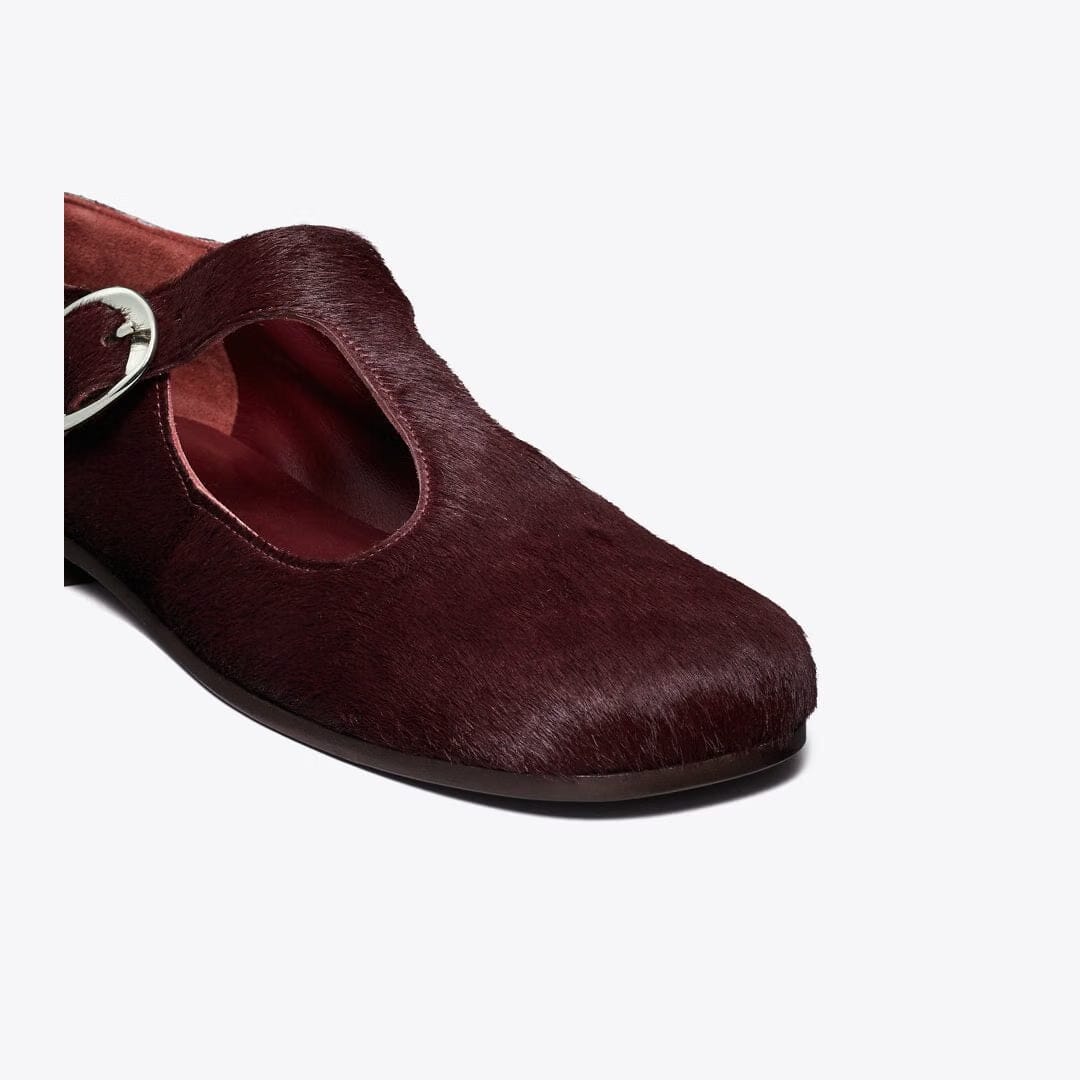 Tory Burch Violet T-Strap MERLOT