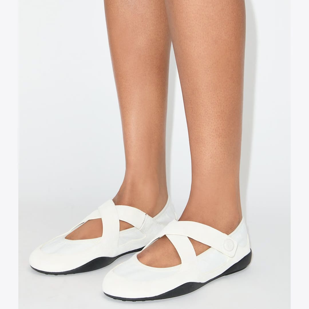 Tory Burch Romy Sport Mary Jane WHITE