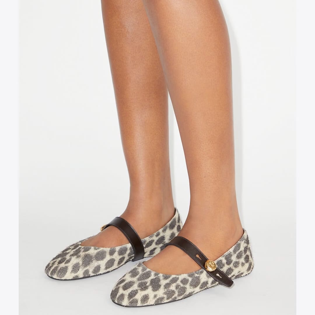 Tory Burch Romy Mary Jane CHEETAH SPOTS