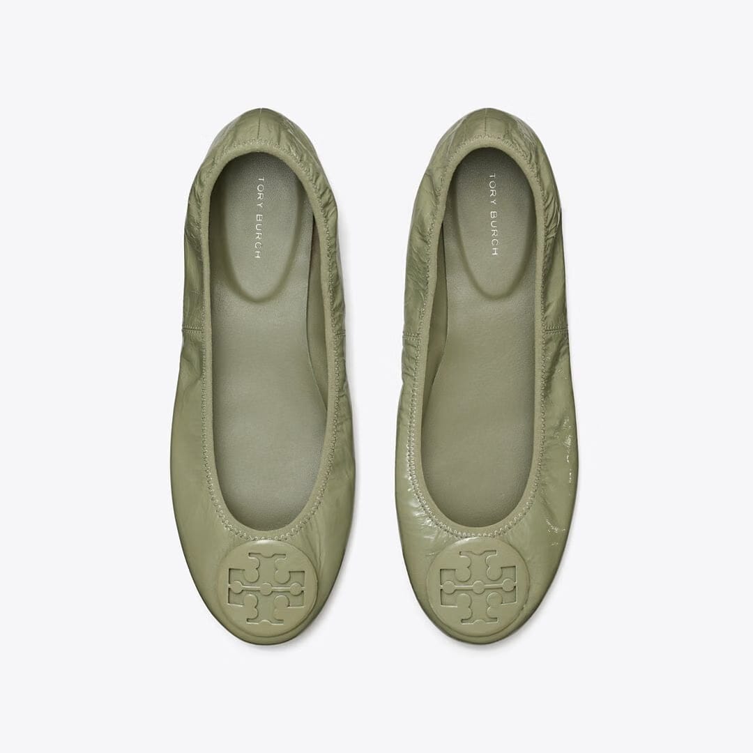 Tory Burch Reva Travel Ballet SOFT LODEN / SOFT LODEN