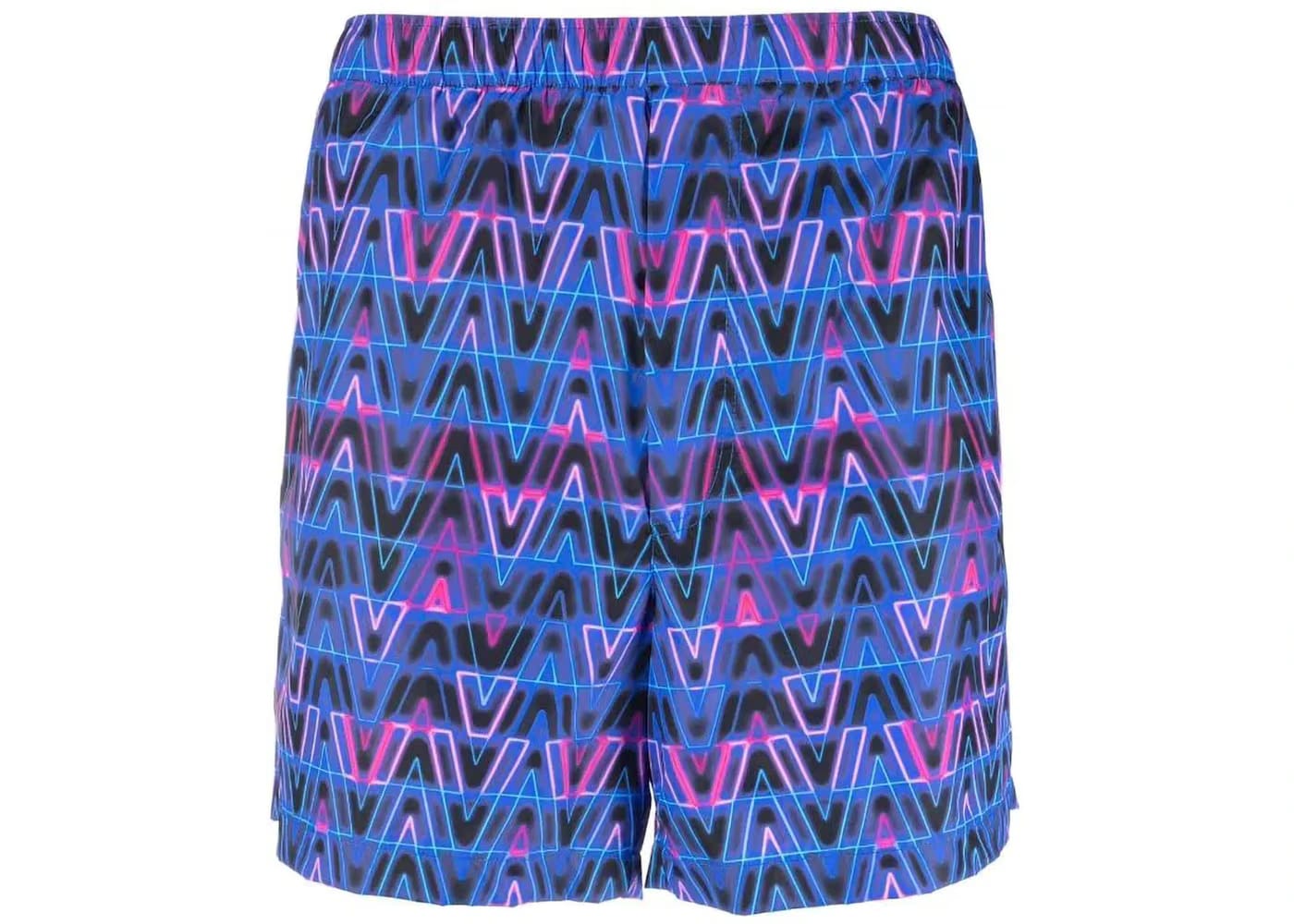 Valentino Neon V Swimshort Blue