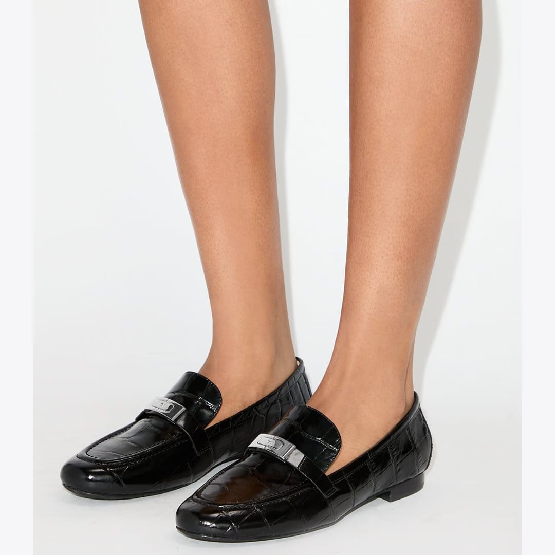 Tory Burch LeeLee Loafer PERFECT BLACK