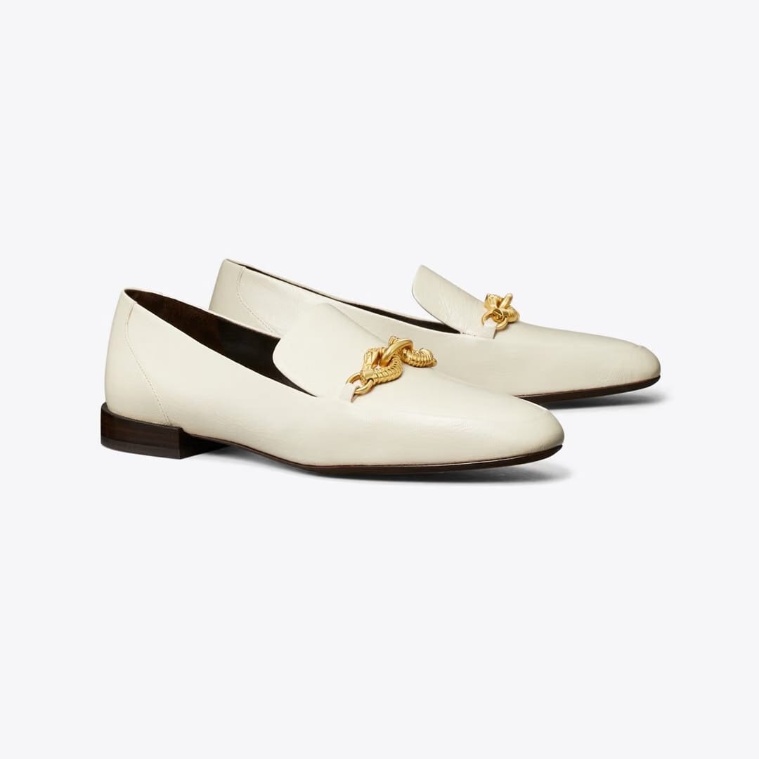 Tory Burch Jessa Loafer LIGHT CREAM