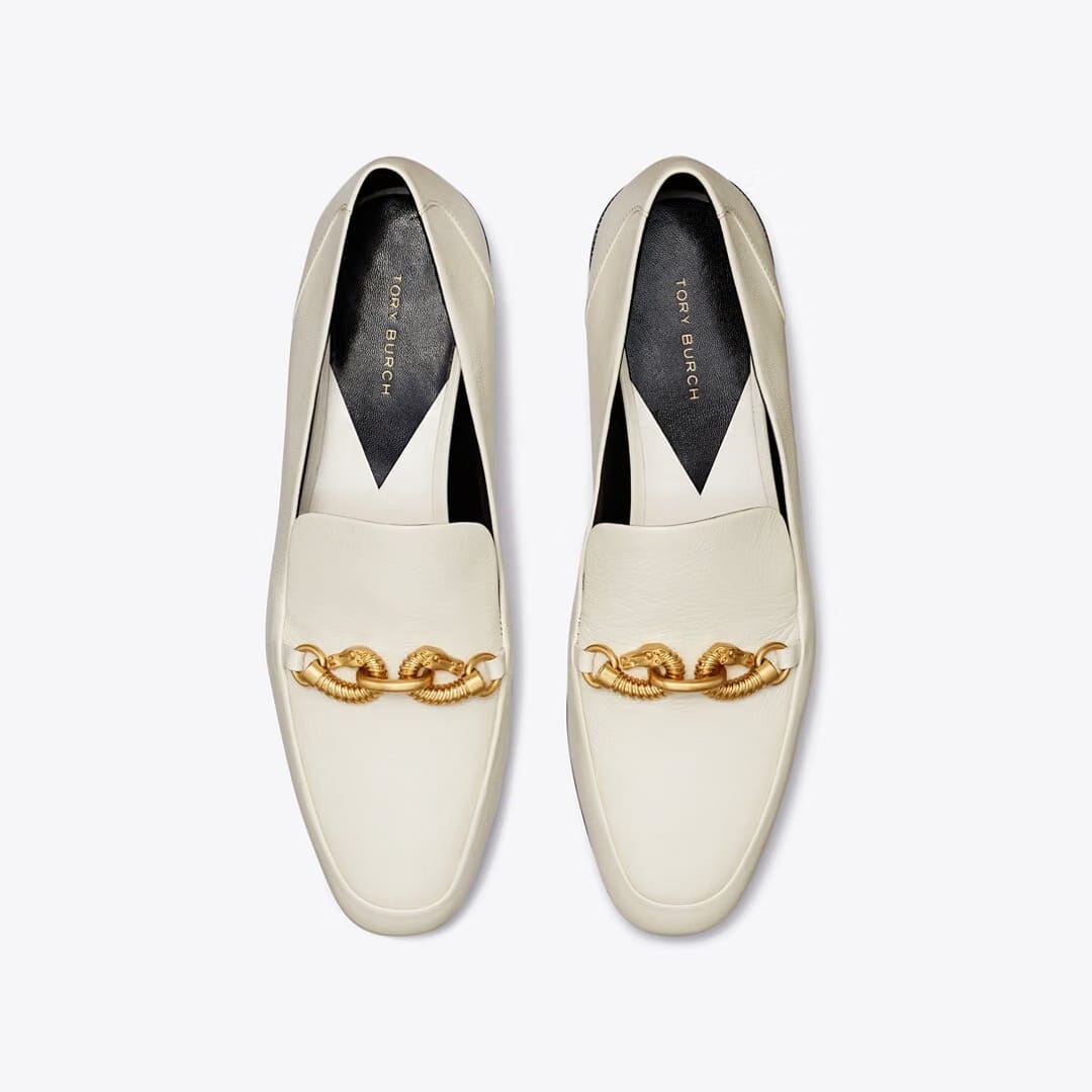 Tory Burch Jessa Loafer LIGHT CREAM
