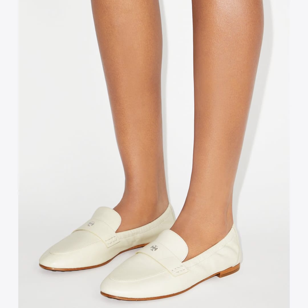 Tory Burch Ballet Loafer LIGHT CREAM