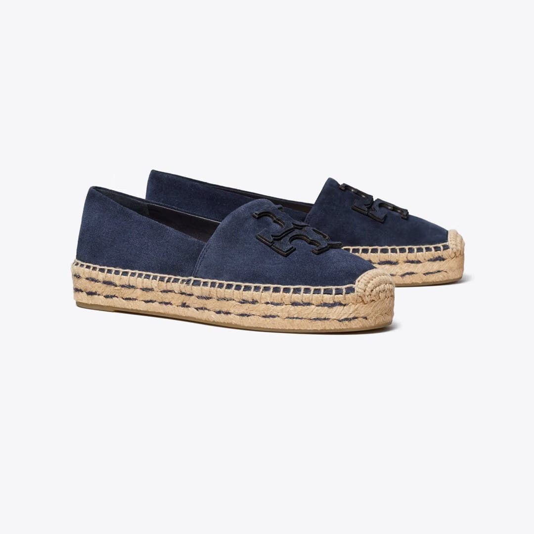 Tory Burch Ines Platform Espadrille NAVY