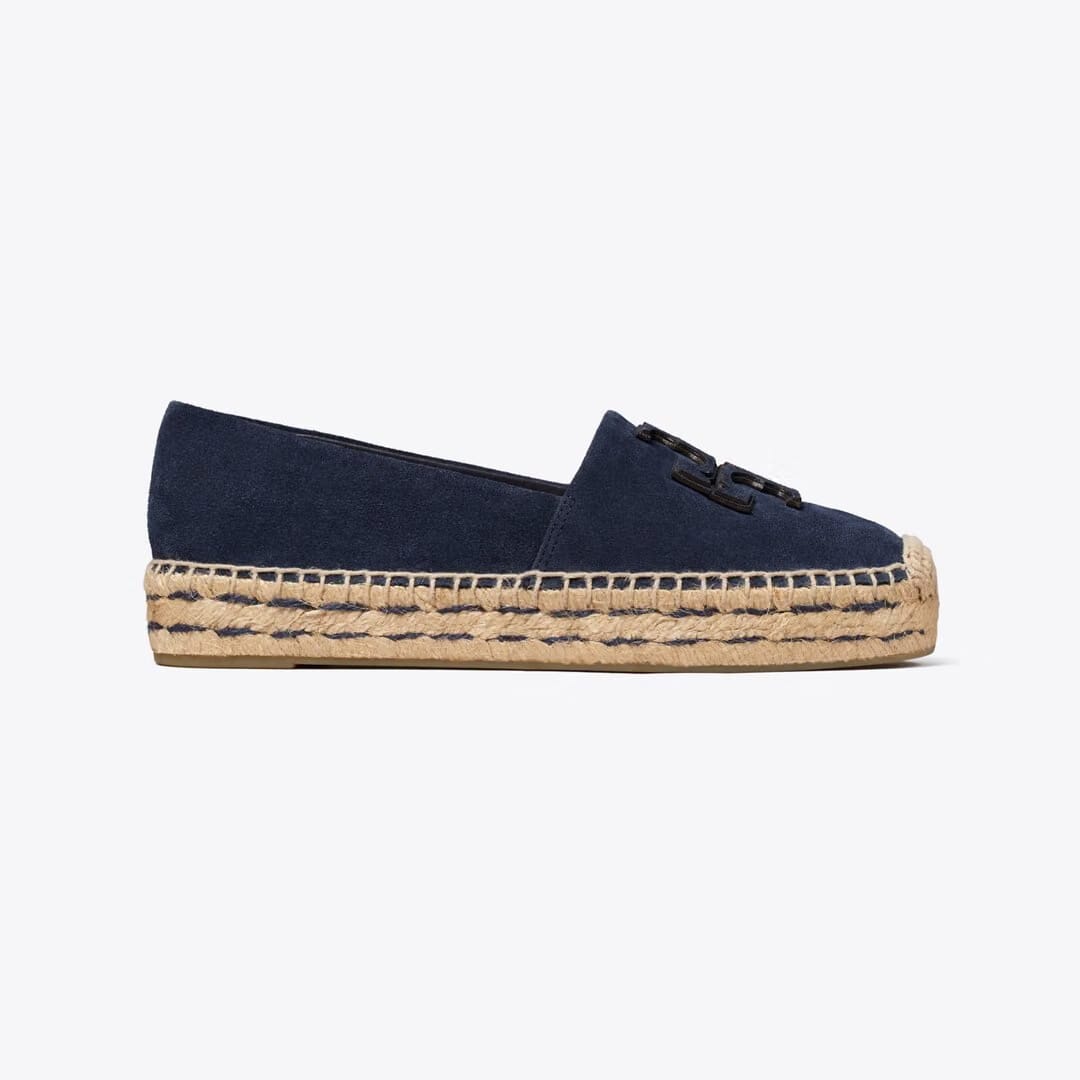 Tory Burch Ines Platform Espadrille NAVY