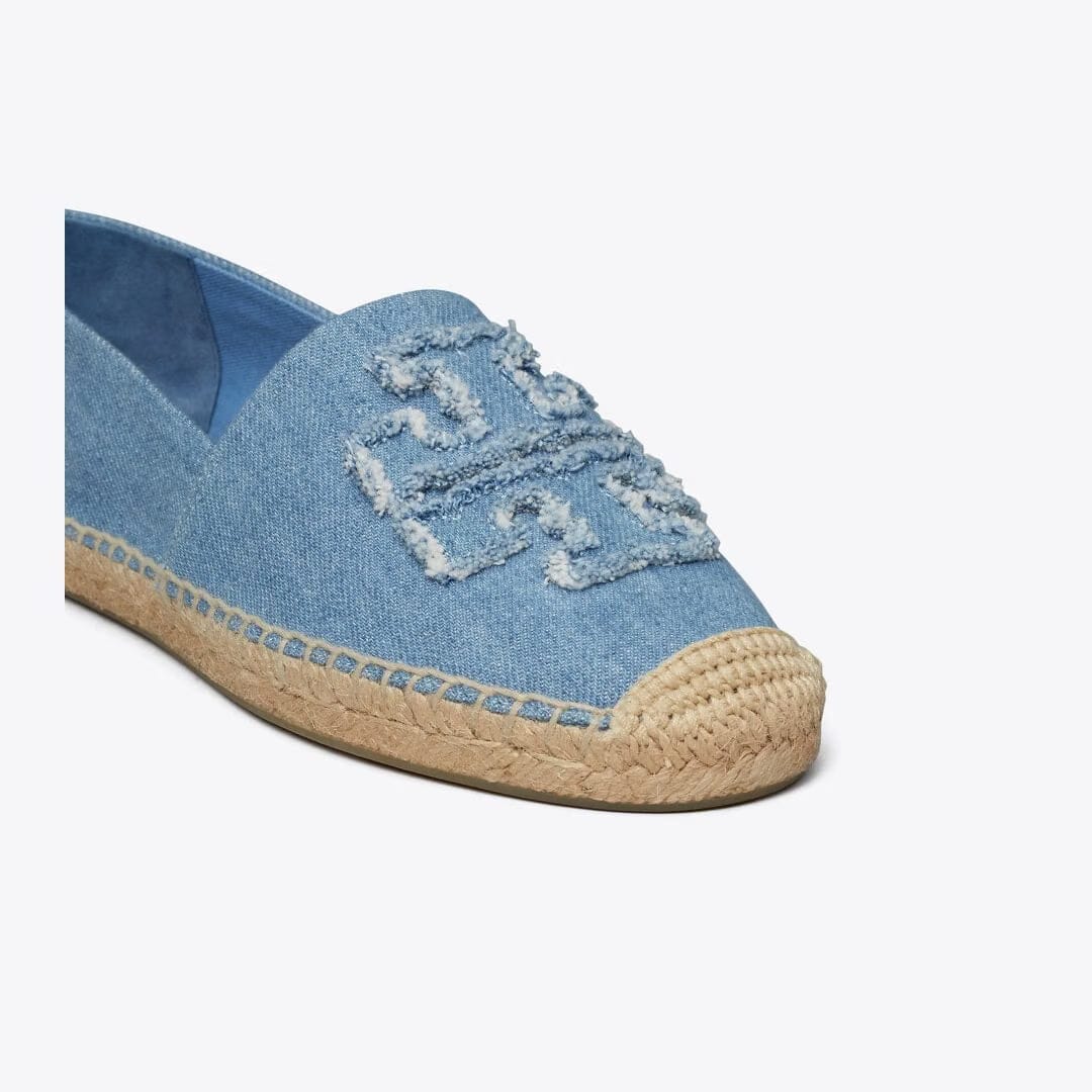 Tory Burch Double T Espadrille DENIM