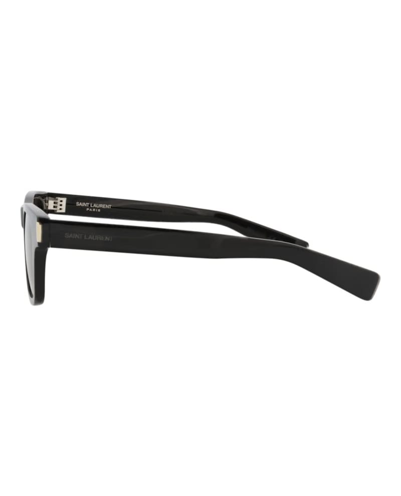 Saint Laurent Square-Frame Acetate Sunglasses Black/Black/Black (SL564-30013785-001)