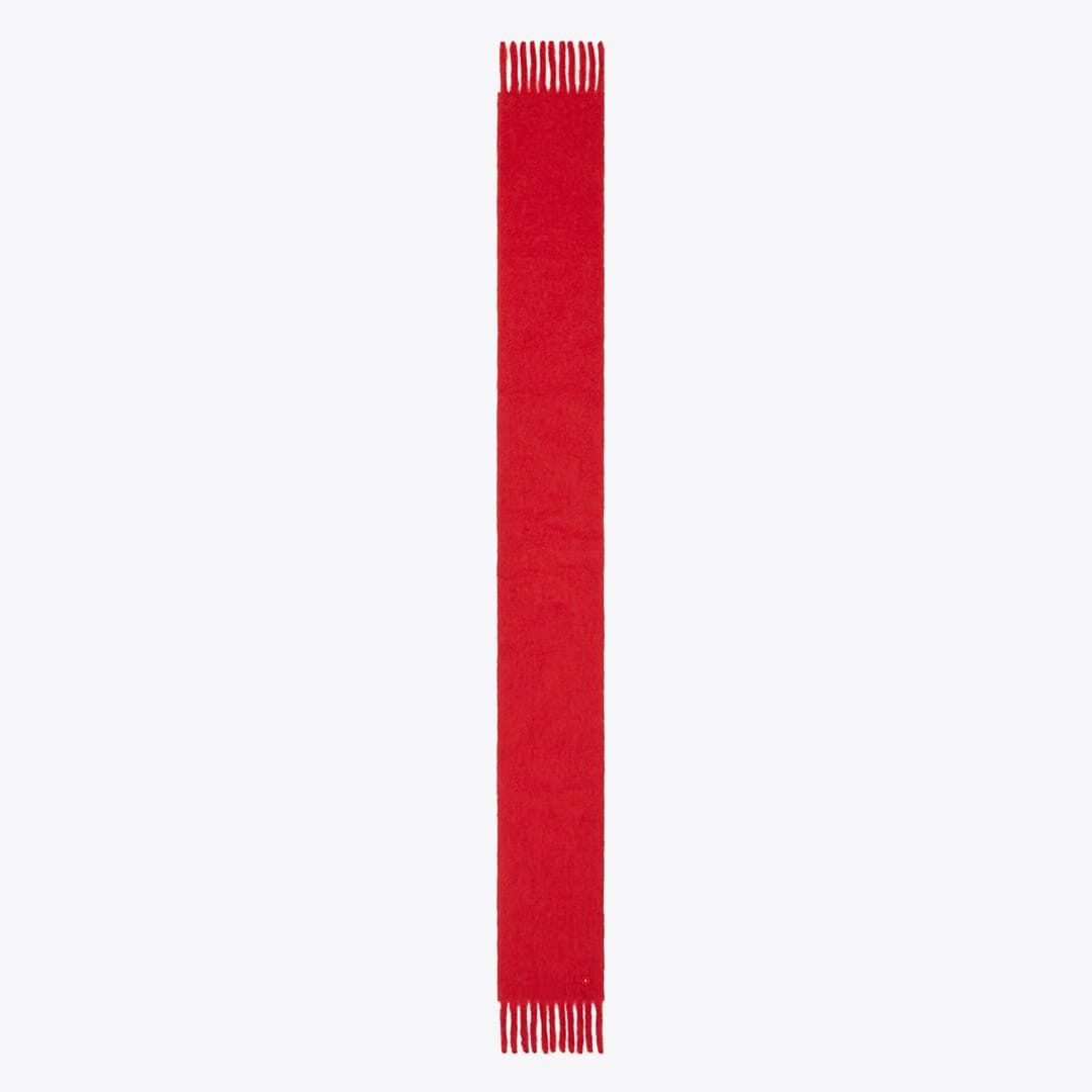 Tory Burch Mohair Scarf Red