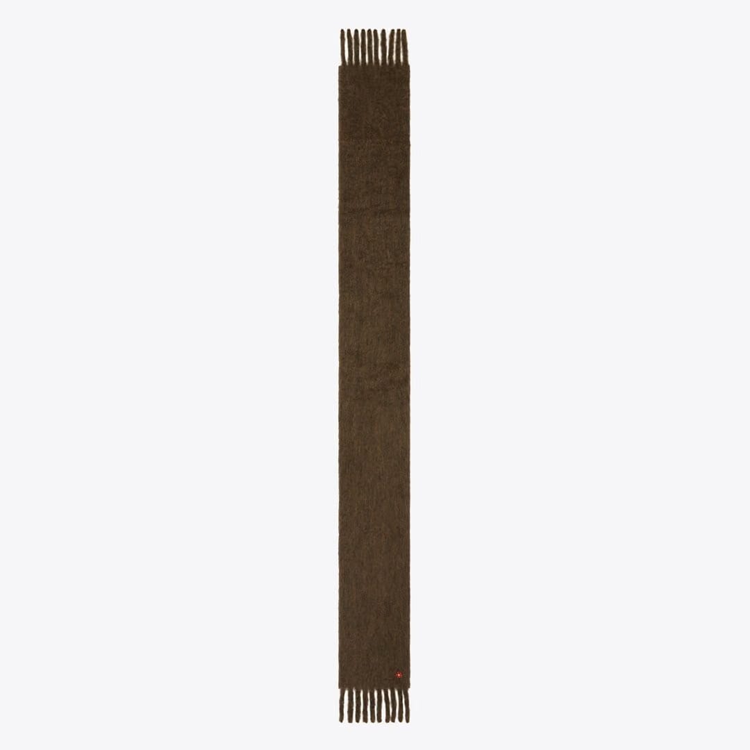 Tory Burch Mohair Scarf Chocolate