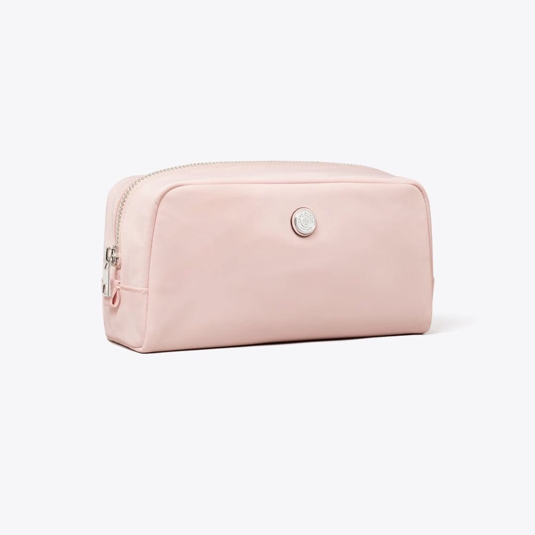 Tory Burch Medium Twist Cosmetic Case Rose Mist