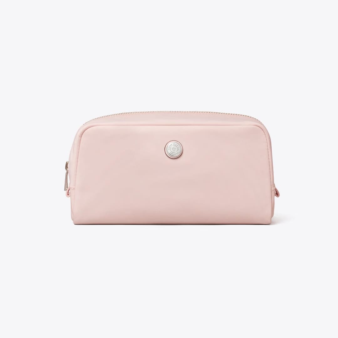 Tory Burch Medium Twist Cosmetic Case Rose Mist
