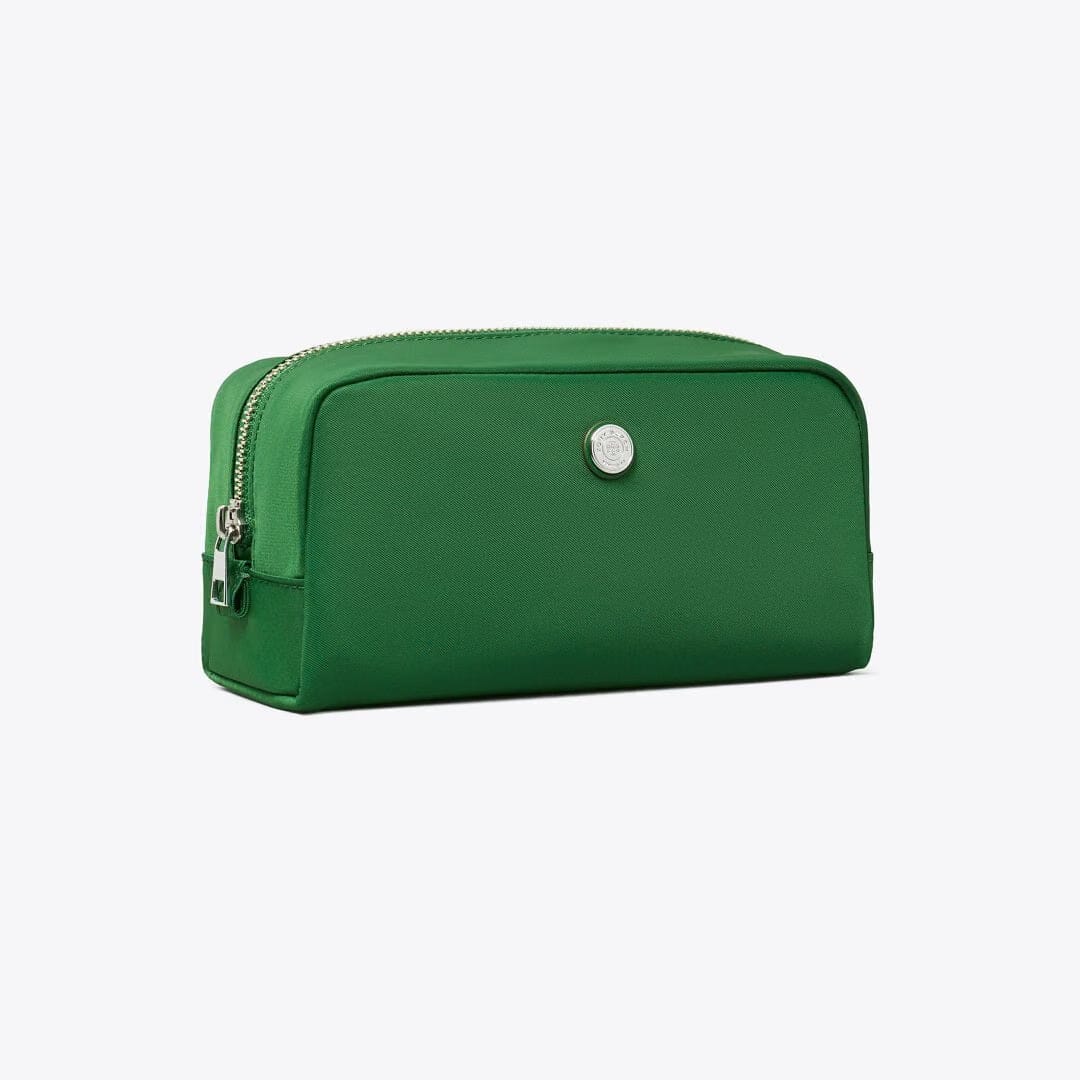 Tory Burch Medium Twist Cosmetic Case Basil