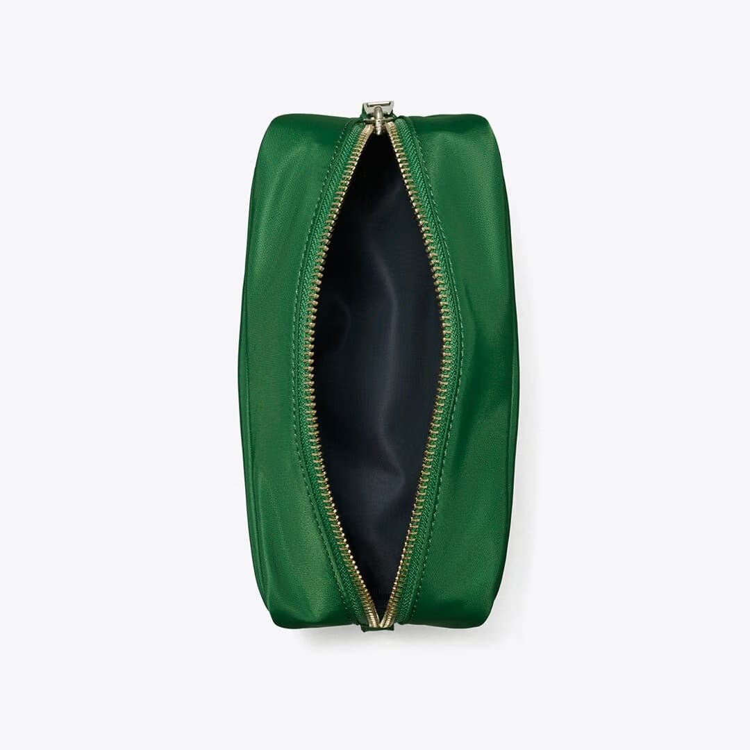 Tory Burch Medium Twist Cosmetic Case Basil