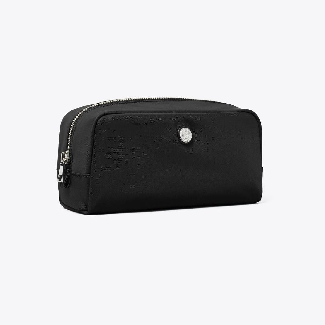 Tory Burch Medium Twist Cosmetic Case Black
