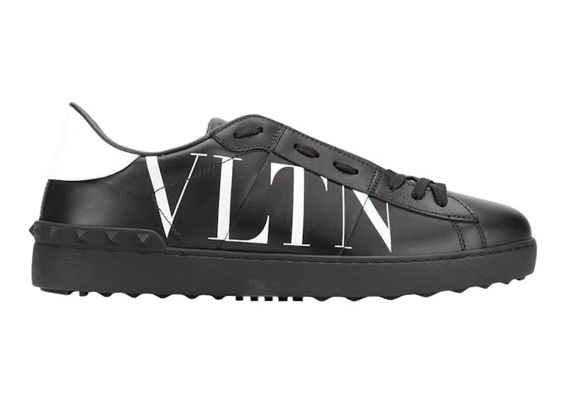 Valentino Garavani Open VLTN Logo Black White
