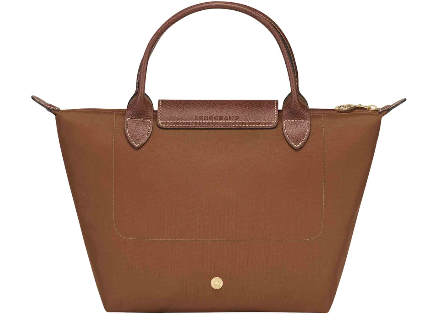 Longchamp Le Pliage Top Handle Bag S Cognac