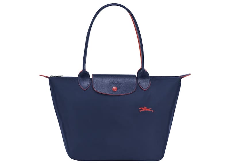 Longchamp Le Pliage Club Shoulder Bag S Navy
