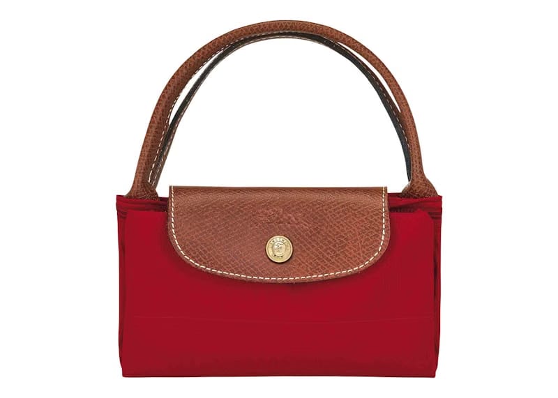 Longchamp Le Pliage Top Handle Bag S Red