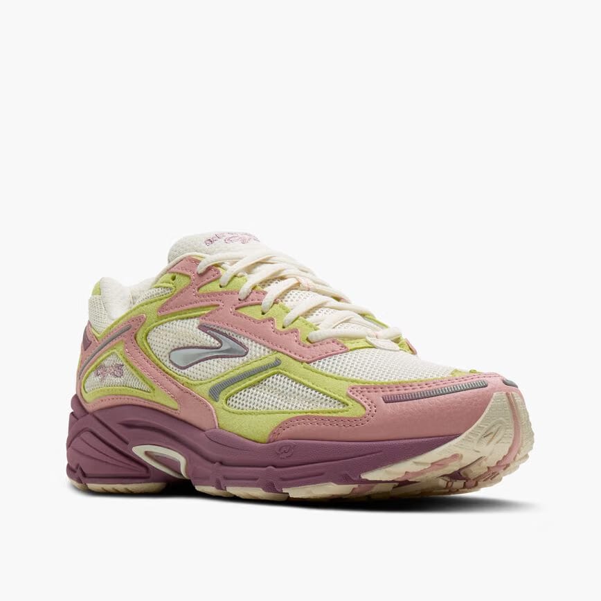 Brooks Adrenaline GTS 4 Vanilla Ice/Pale Mauve/Lime