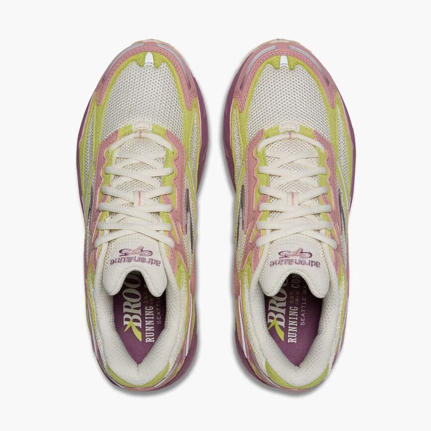 Brooks Adrenaline GTS 4 Vanilla Ice/Pale Mauve/Lime