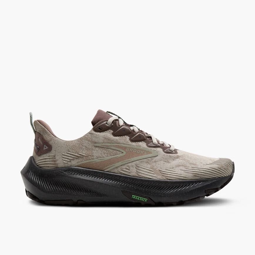 Brooks Ghost Trail Ganache/Coffee/Green