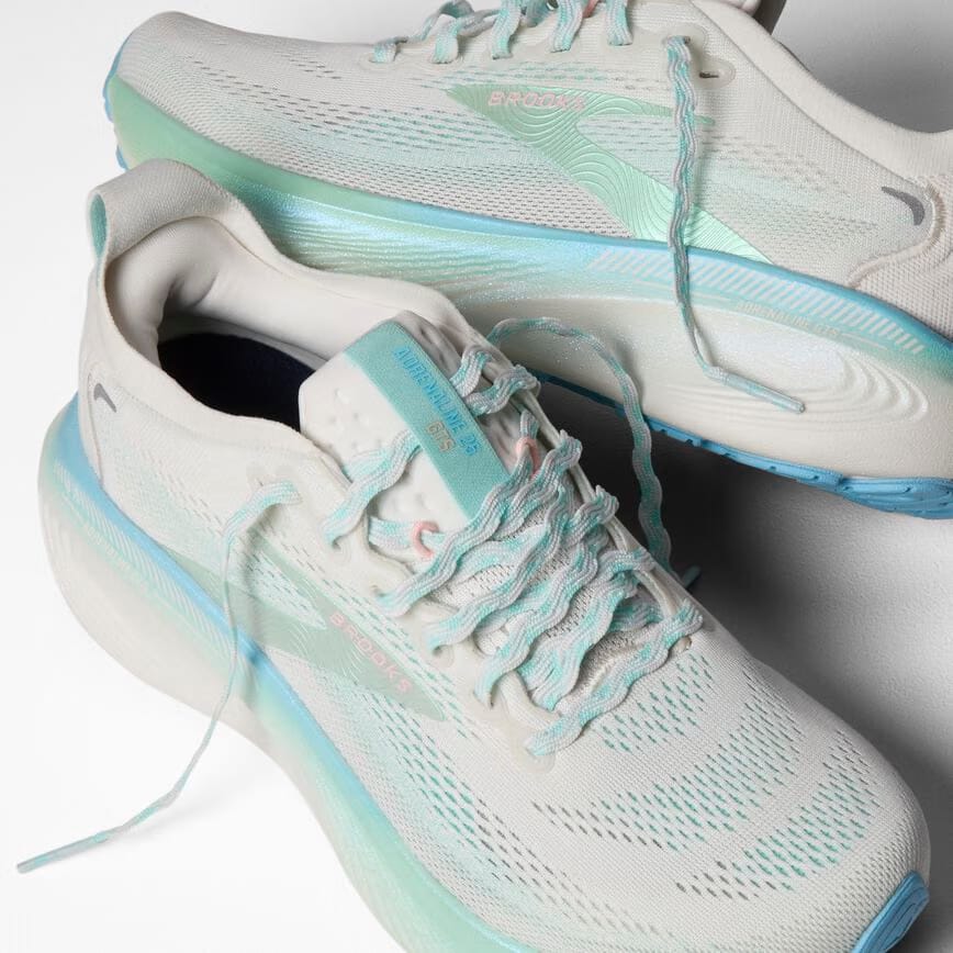 Brooks Adrenaline GTS 25 White/Sea/Aqua (Women's)