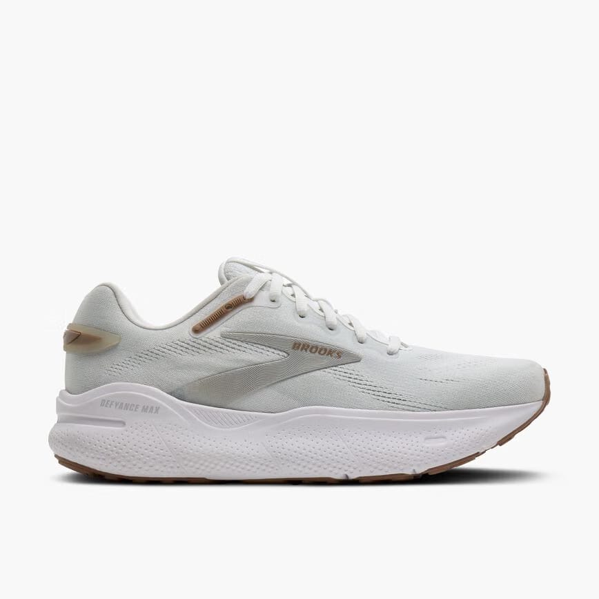 Brooks Defyance Max Bright White/Oyster/Portabella (Women's)