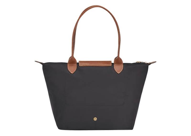 Longchamp Le Pliage Shoulder Bag S Gun Metal