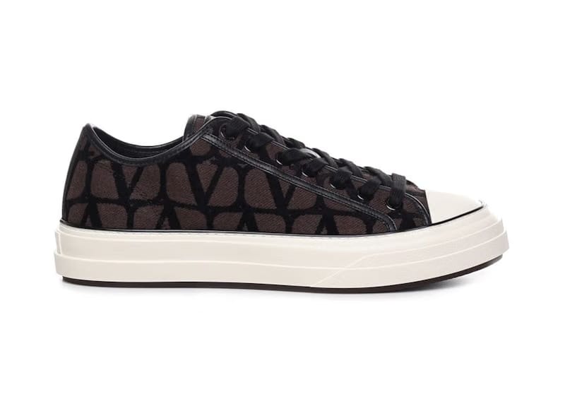 Valentino Toile Iconographe Low Brown