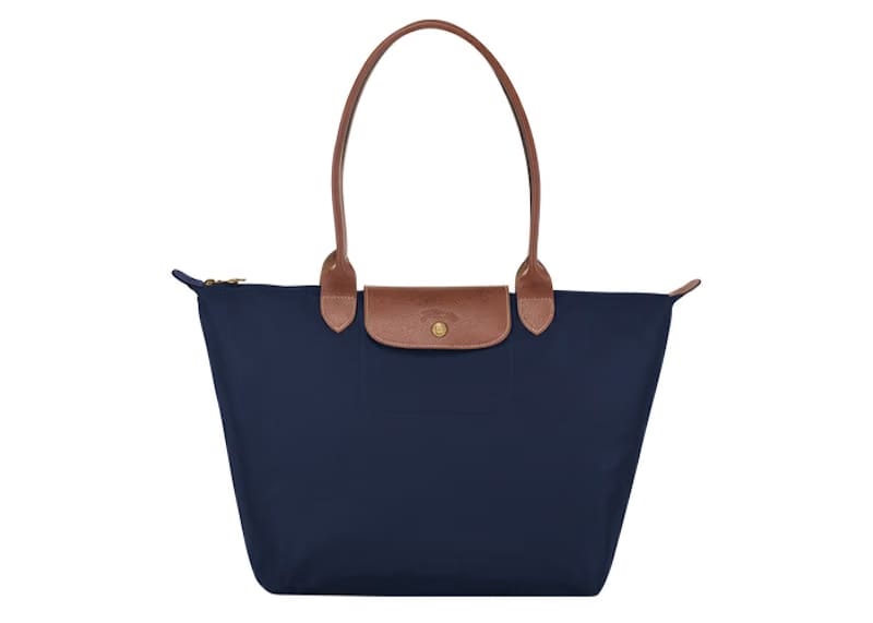 Longchamp Le Pliage Shoulder Bag L Navy