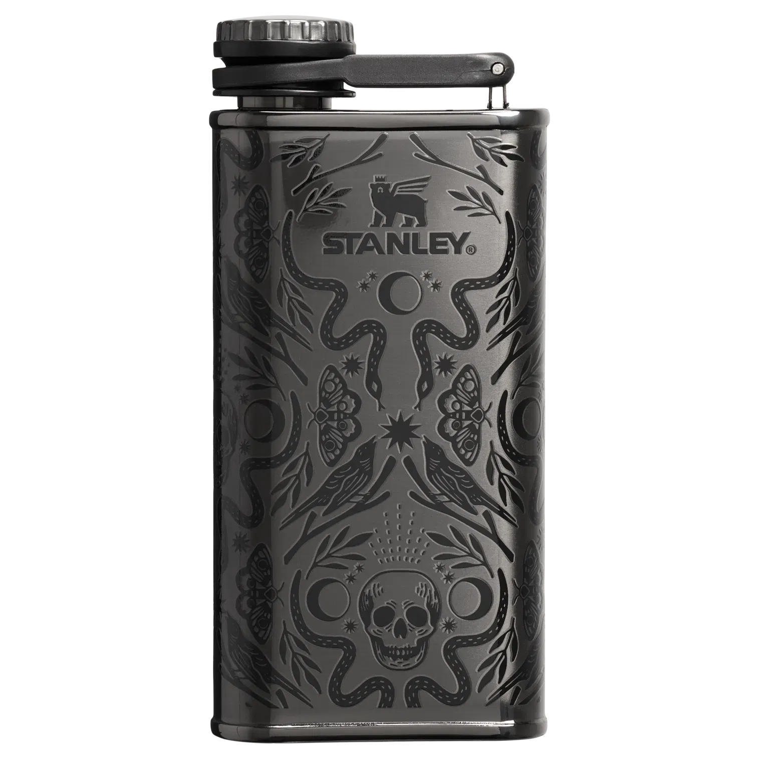 Stanley Stanley The Halloween Easy Fill Flask 8 OZ Deadly Damask