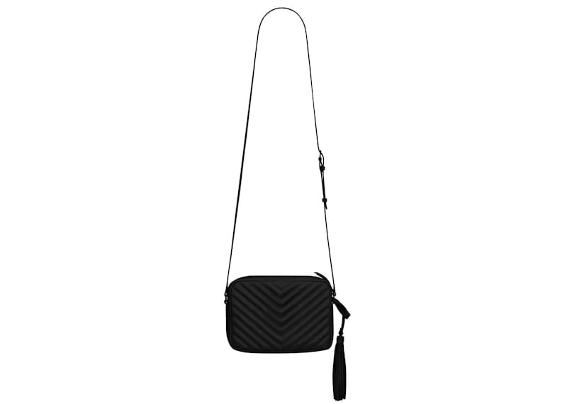 Saint Laurent Lou Camera Bag Quilted Leather Black-tone Black