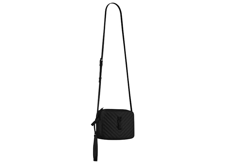 Saint Laurent Lou Camera Bag Quilted Leather Black-tone Black
