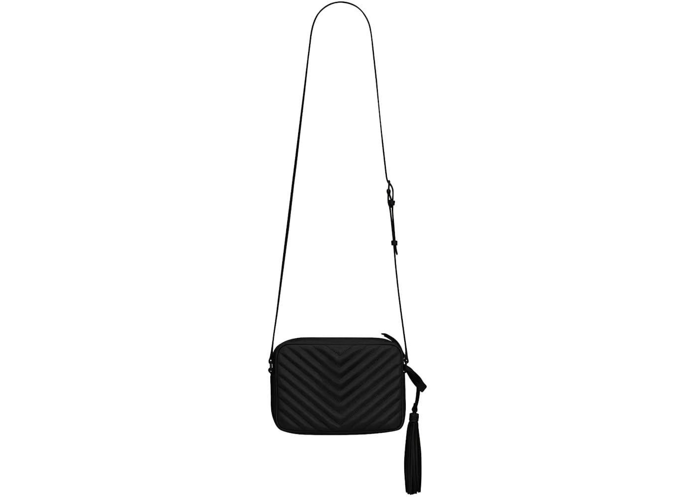 Saint Laurent Lou Camera Bag Quilted Leather Black-tone Black