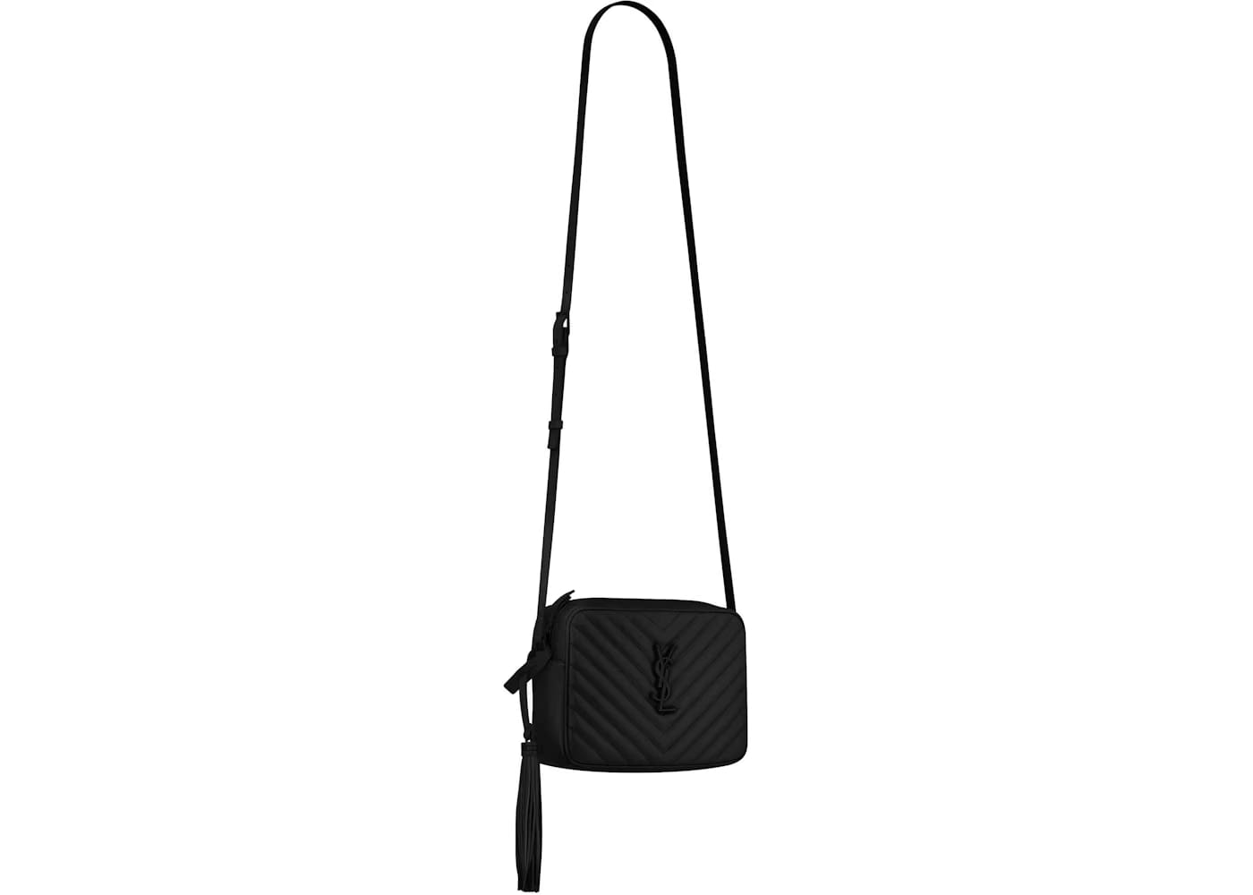 Saint Laurent Lou Camera Bag Quilted Leather Black-tone Black