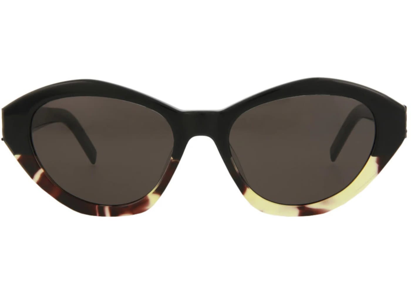 Saint Laurent Cat Eye Sunglasses Havana/Black/Black (SLM60-30008537-004)