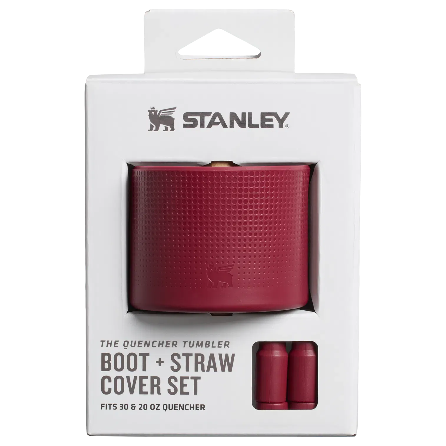 Stanley Stanley Quencher Boot and Straw Cover Set 20 OZ Cranberry