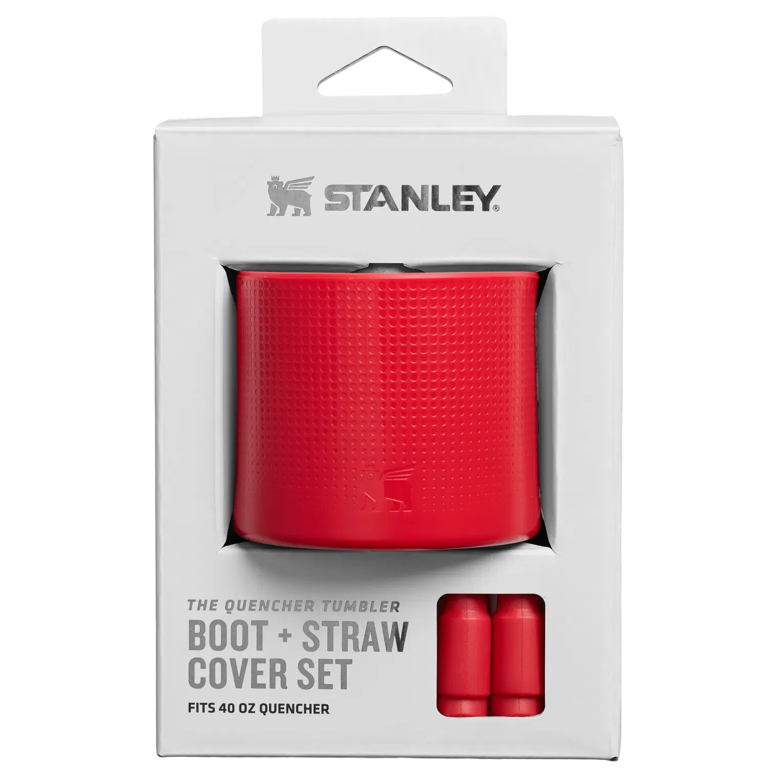 Stanley Stanley Quencher Boot and Straw Cover Set 40 OZ Chili Red