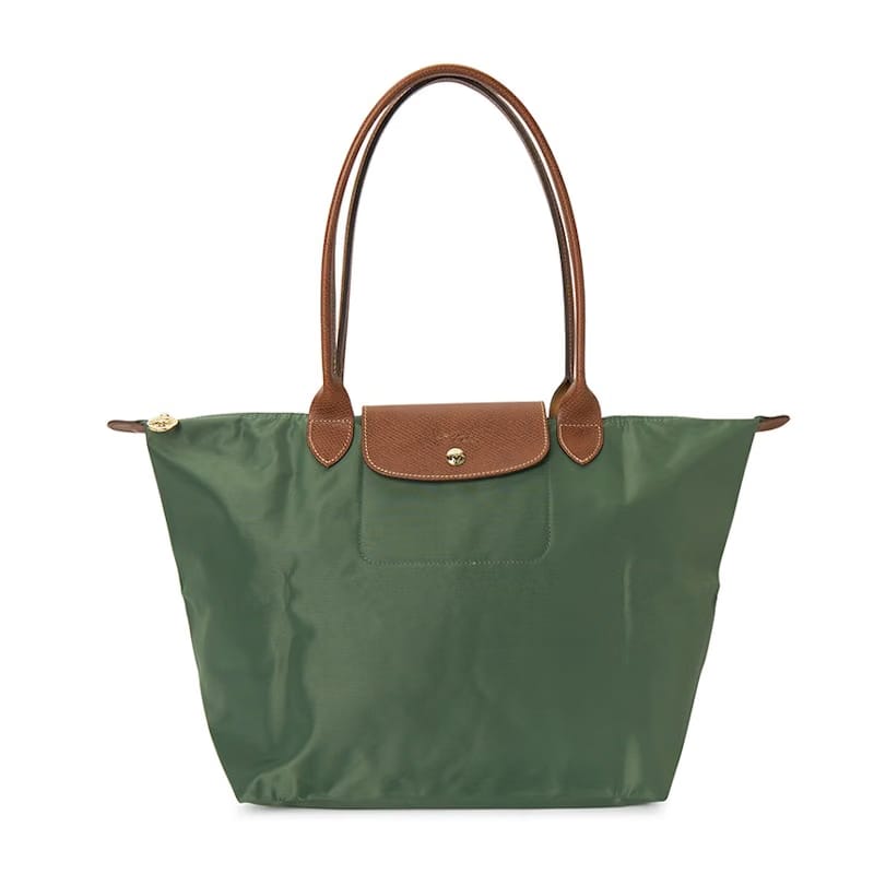 Longchamp Le Pliage L Shoulder Bag Green
